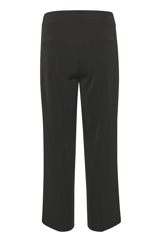Black Ankle-Length Trousers
