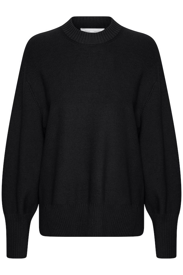 InWear  Rudil Open Back Pullover Black - Tryst Boutique