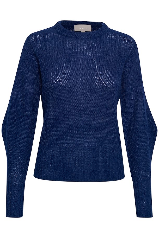 InWear Knit pullover Blue Night – Shop Blue Night Knit pullover from ...