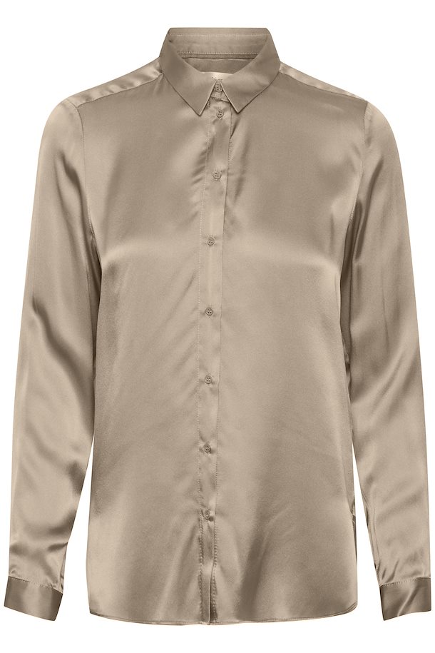 InWear LeonoreIW Silk Shirt Premium Desert Taupe – Shop Desert