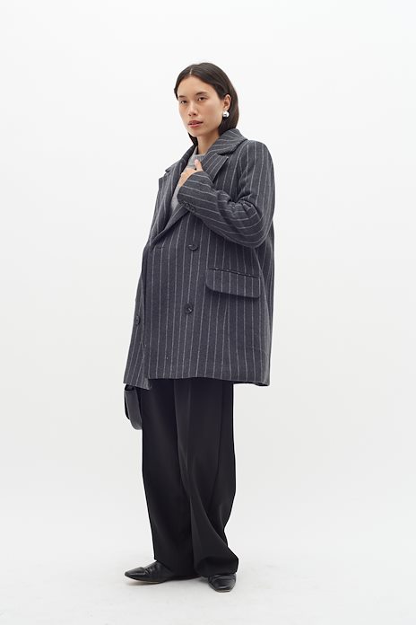 InWear PeytonIW Coat Pinstripe – Shop Pinstripe PeytonIW Coat from