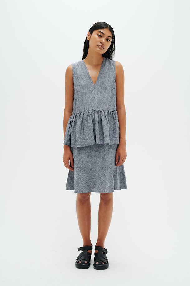 InWear Finesse Camisole Top, Marine Blue at John Lewis & Partners