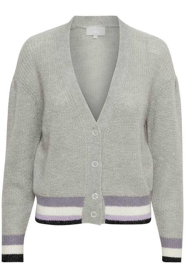 InWear Knit Cardigan New Light Grey Melange – Shop New Light Grey ...
