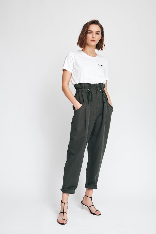 InWear Casual pants Olive Leaf – Shop Olive Leaf Casual pants from size ...