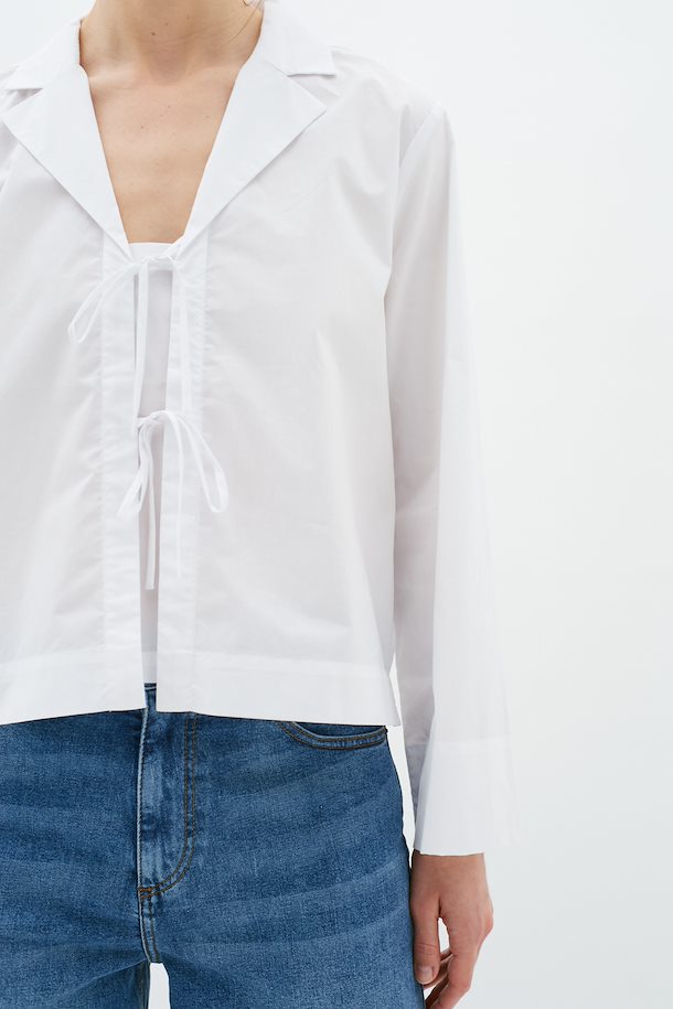 InWear HelveIW Cropped Shirt Pure White – Shop Pure White