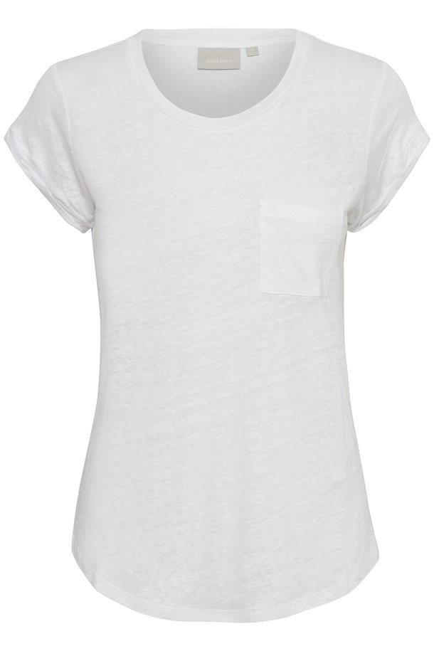 Inwear Short Sleeved T Shirt Pure White Shop Pure White Short Sleeved