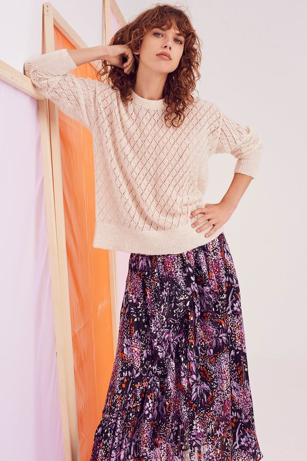 InWear Skirt Purple Flowers – Shop Purple Flowers Skirt from size 32-44 ...