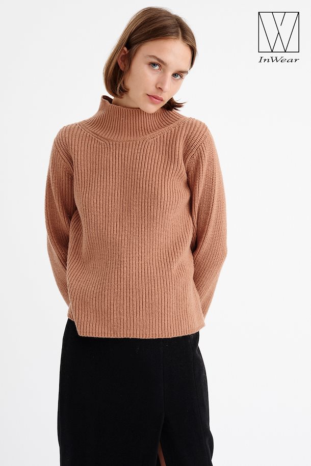 InWear Knitted pullover Warm Camel – Shop Warm Camel Knitted pullover ...