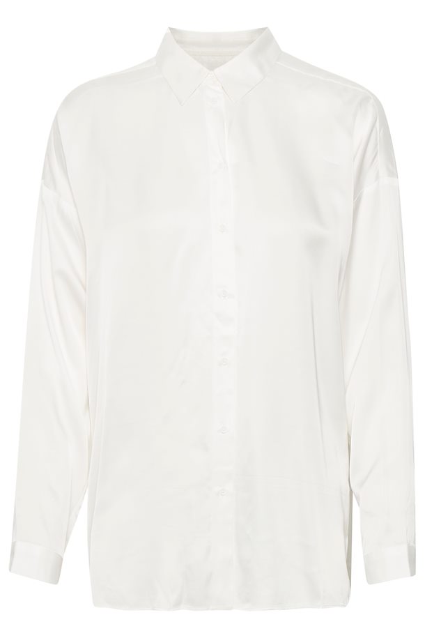 InWear Long sleeved shirt White Smoke – Shop White Smoke Long sleeved ...