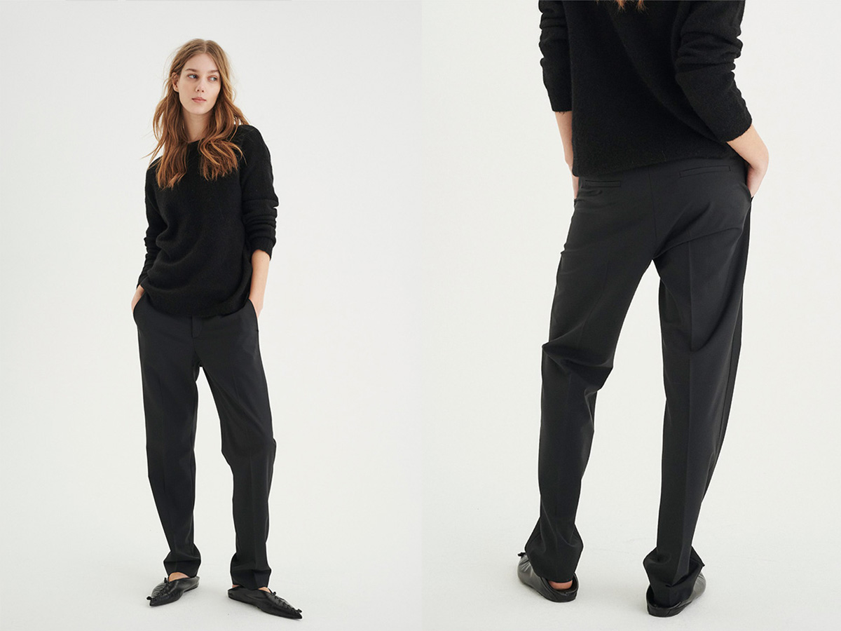 Adian comfort waist flowy wide-leg pant, InWear, Shop Women%u2019s  Straight Leg Pants Online In Canada